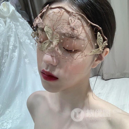 居家女生，女生婚纱头像图片