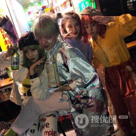 酷拽非主流女生，冷艳社会霸气女生头像图片