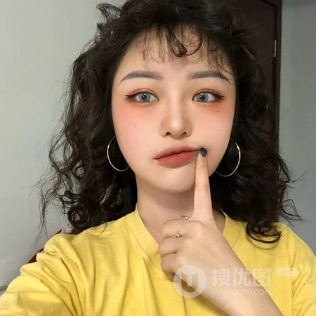 霸气高冷范非主流女生，冷艳烟熏妆女生头像图片