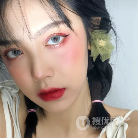 霸气高冷范非主流女生，冷艳烟熏妆女生头像图片