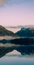 唯美的冰海风景，冰封的公路等唯美风景手机壁纸