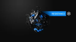 炫彩的光线折射，晶格化拼贴的3D图形创意壁纸图片下载