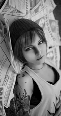 冷艳欧美美女创意cosplay4K手机背景图片下载