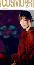 王丽坤演绎各种复古新娘服饰造型杂志写真图片