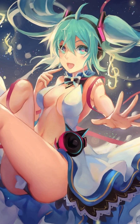 虚拟动漫人物初音未来（初音ミク）图片
