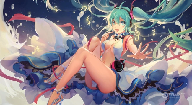 虚拟动漫人物初音未来（初音ミク）图片