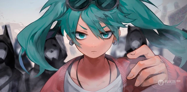 虚拟动漫人物初音未来（初音ミク）图片