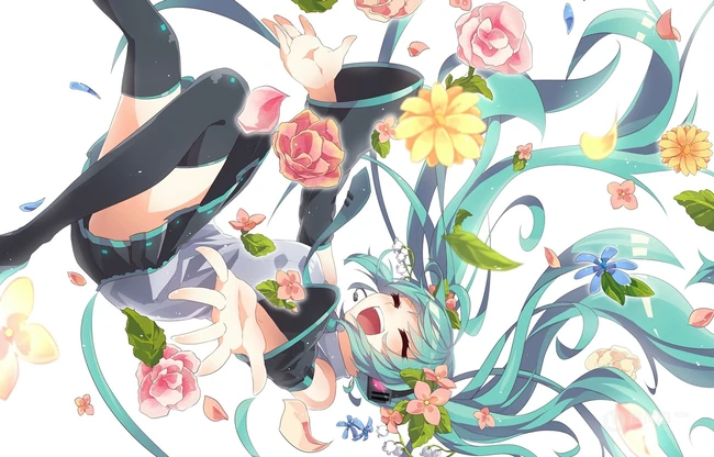 虚拟动漫人物初音未来（初音ミク）图片