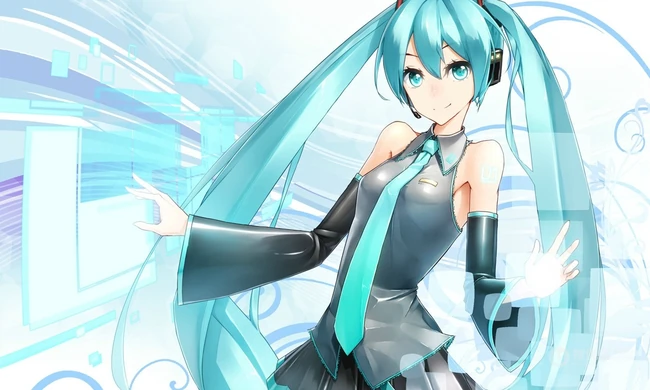虚拟动漫人物初音未来（初音ミク）图片