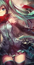 虚拟动漫人物初音未来（初音ミク）图片