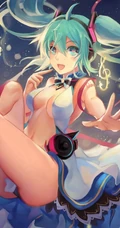 虚拟动漫人物初音未来（初音ミク）图片