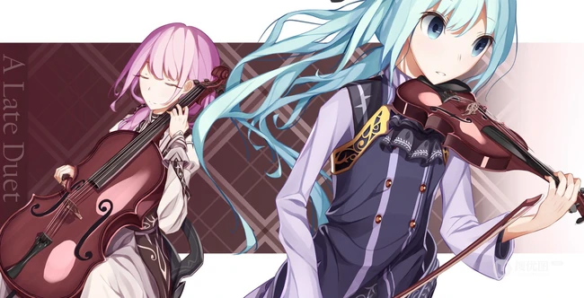 二次元动漫人物集锦，动漫人物初音未来图片素材