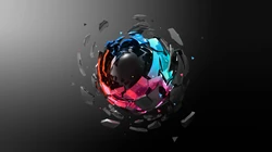 纹理创意图案，彩色的方块拼贴图形电脑壁纸图片