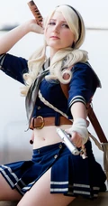 欧美女生cosplay超级玛丽，古典战士等手机壁纸