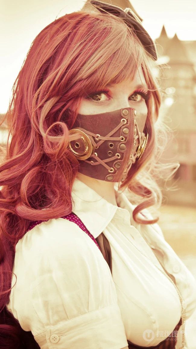 欧美女生cosplay超级玛丽，古典战士等手机壁纸