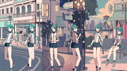 动漫虚拟人物初音未来个人壁纸图片