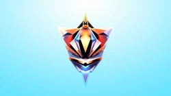 几何3D图形，拼贴钻石，埃及，皇冠等形状的简约电脑壁纸下载