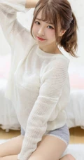 一眼就喜欢，超美气质型温柔少女白衣短裤气质室内美图录