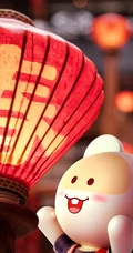 2020鼠年大吉，可爱萌鼠春节创意手机壁纸下载