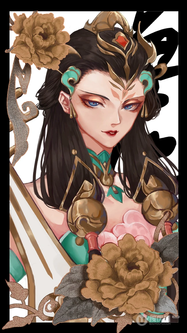 王者荣耀四大美女英雄&ldquo;伽罗，王昭君，貂蝉，杨玉环&rdquo;手机壁纸