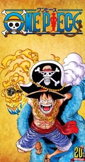 日漫《海贼王》20周年典藏版超高清封面4K手机壁纸