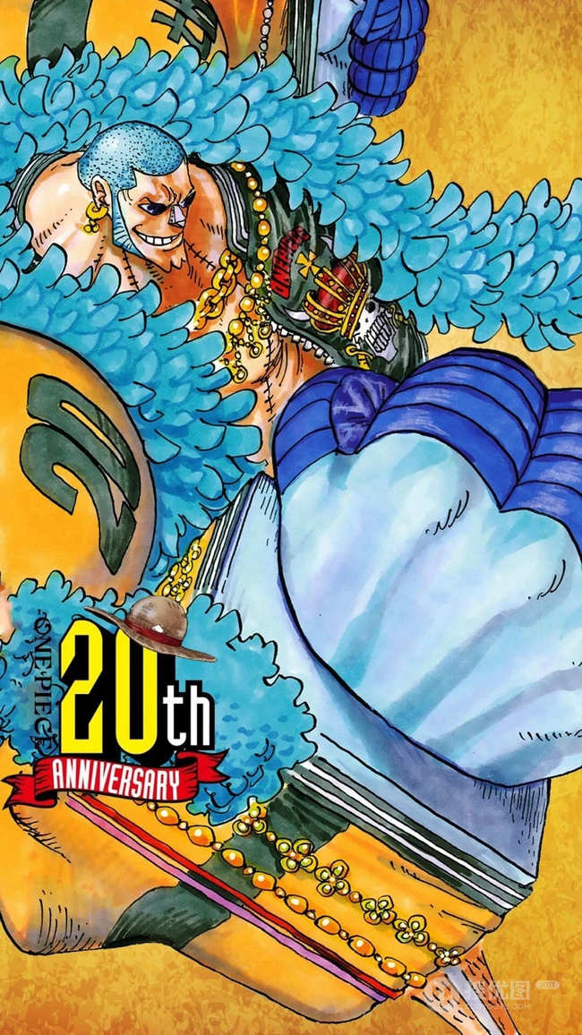 日漫《海贼王》20周年典藏版超高清封面4K手机壁纸