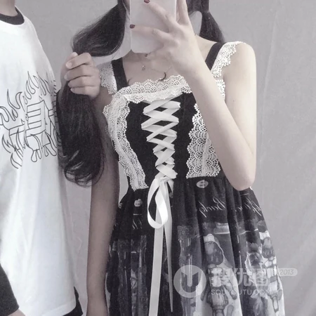 小情侣cosplay服装创意真人情侣自拍头像两人一套