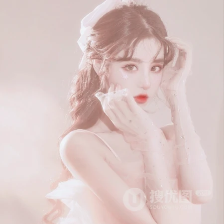 清纯少女的新娘装高清头像套图
