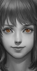 海贼王三大女生&ldquo;娜美，女帝波雅&middot;汉库克，妮可&middot;罗宾&rdquo;惟妙惟肖铅笔画头像图片