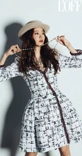 林允儿时尚个性百变《OFFICIEL》春夏画报写真图片集
