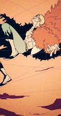 简洁手绘平面画风的海贼王人物