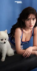 孟子义气质图片，精选气质女生孟子义短裤系列写真图片集