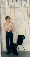 鹿晗个性时尚帅气《ELLEMEN》杂志封面写真图集