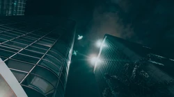 繁华灯火阑珊的大都市电脑壁纸图片