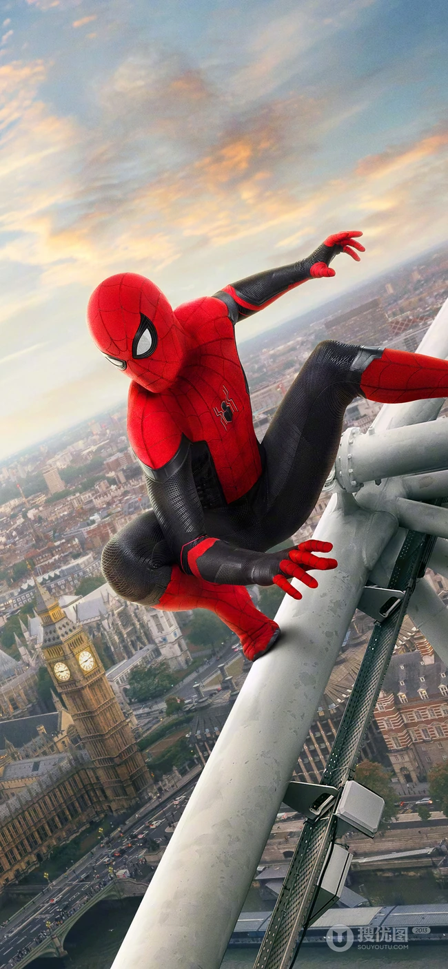 漫威英雄蜘蛛侠电影作品插图高清手机壁纸