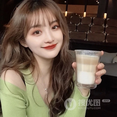 爱喝奶茶的少女，4月4日第四组女生头像推荐