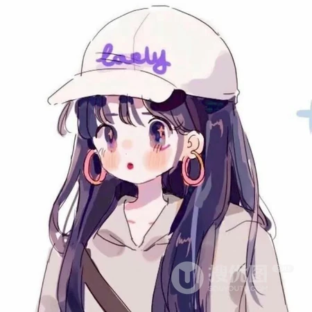 时尚少女闺蜜油彩话动漫一人一半头像4月5日推荐第四辑
