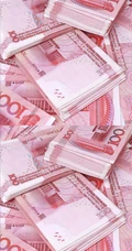 转运手机壁纸，美金，百元人民币等创意发财手机壁纸