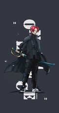 海贼王人物的时尚潮流时装秀手机创意壁纸