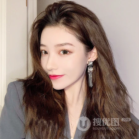 超清纯双马尾辫女生和苹果等高清头像套图