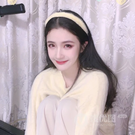 喝咖啡的长发冬季女生，霸气气质的长发女生等头像图片套图