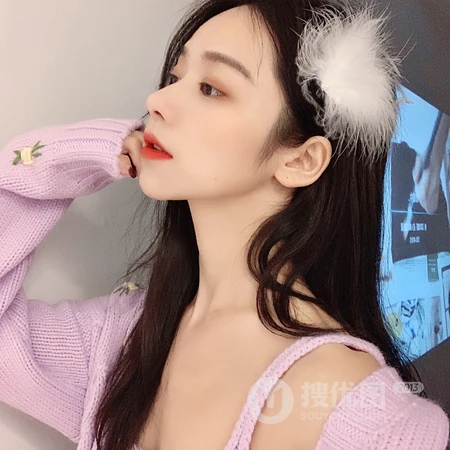 超有气质的长发气质女生，居家爱美的气质女生自拍微信头像