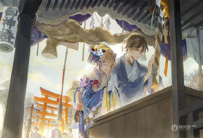 马场和林宪明cp美图，动漫博多豚骨拉面林林马场各种画风美图