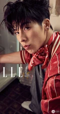 台湾帅气演员许光汉时尚潮流穿着登《ELLE》杂志写真图集
