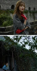 永远看向前的梨涡女孩，女生宣璐YepMe时尚杂志写真