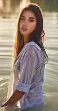 波兰气质女生Maja Strojek气质写真照图集，褐色眼珠散发醉人气息