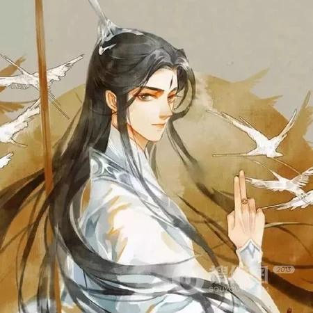 长发的古风美男，古代汉服男子的QQ头像图片