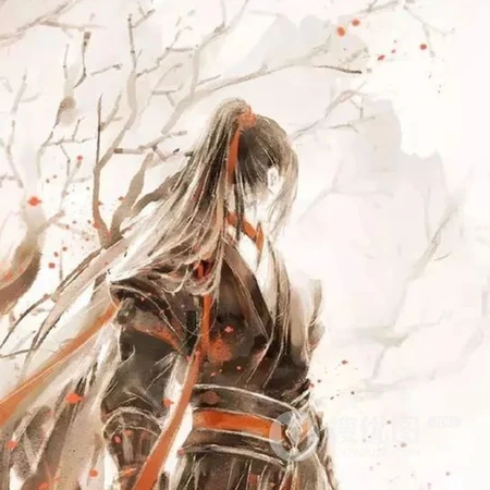 长发的古风美男，古代汉服男子的QQ头像图片
