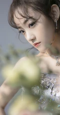 吴佳怡化身梦幻少女，着银白闪钻礼裙短裙气质亮相活动
