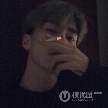型男颓废心情，2020最新男生狂拽酷头像图片